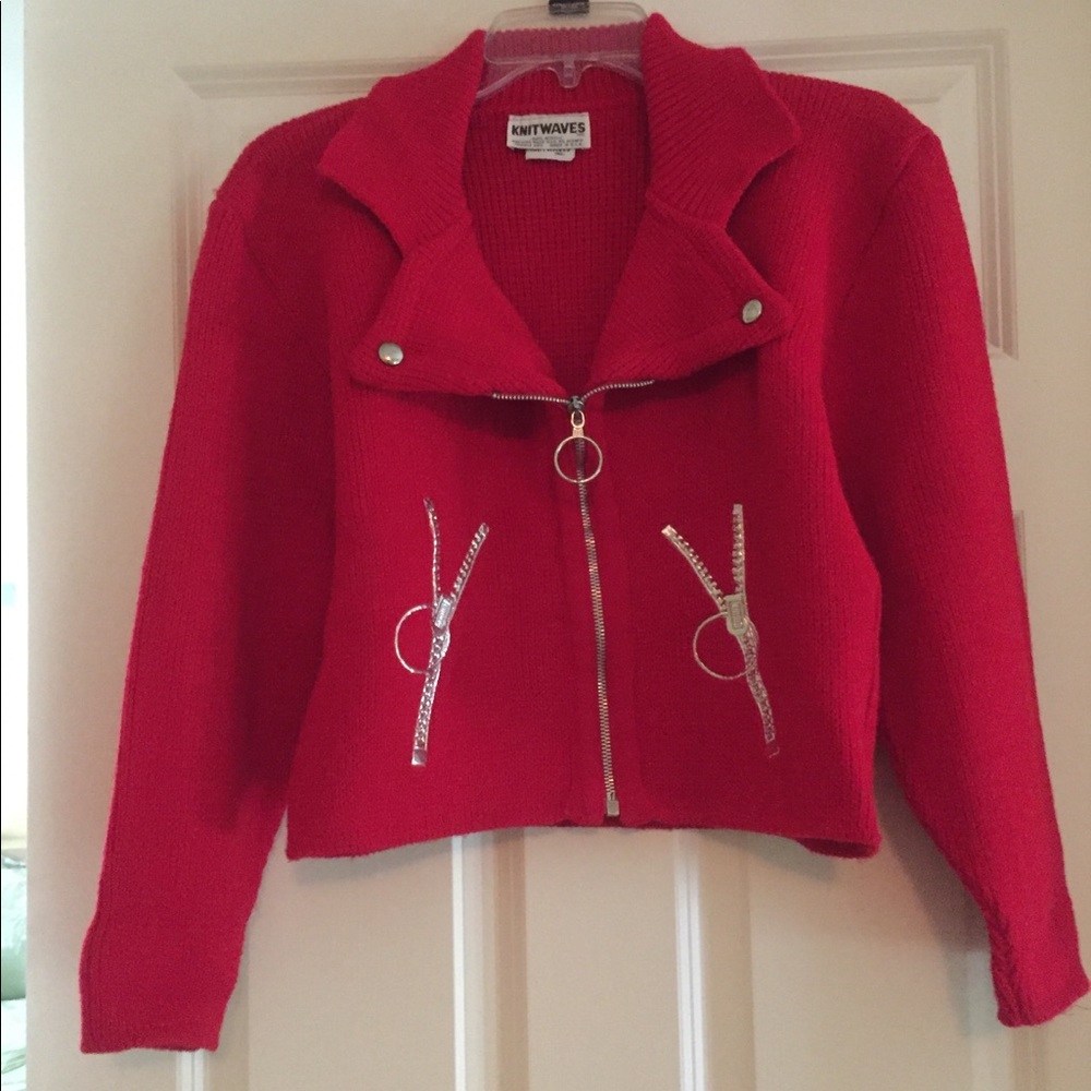 Vintage Knitwaves sweater jacket